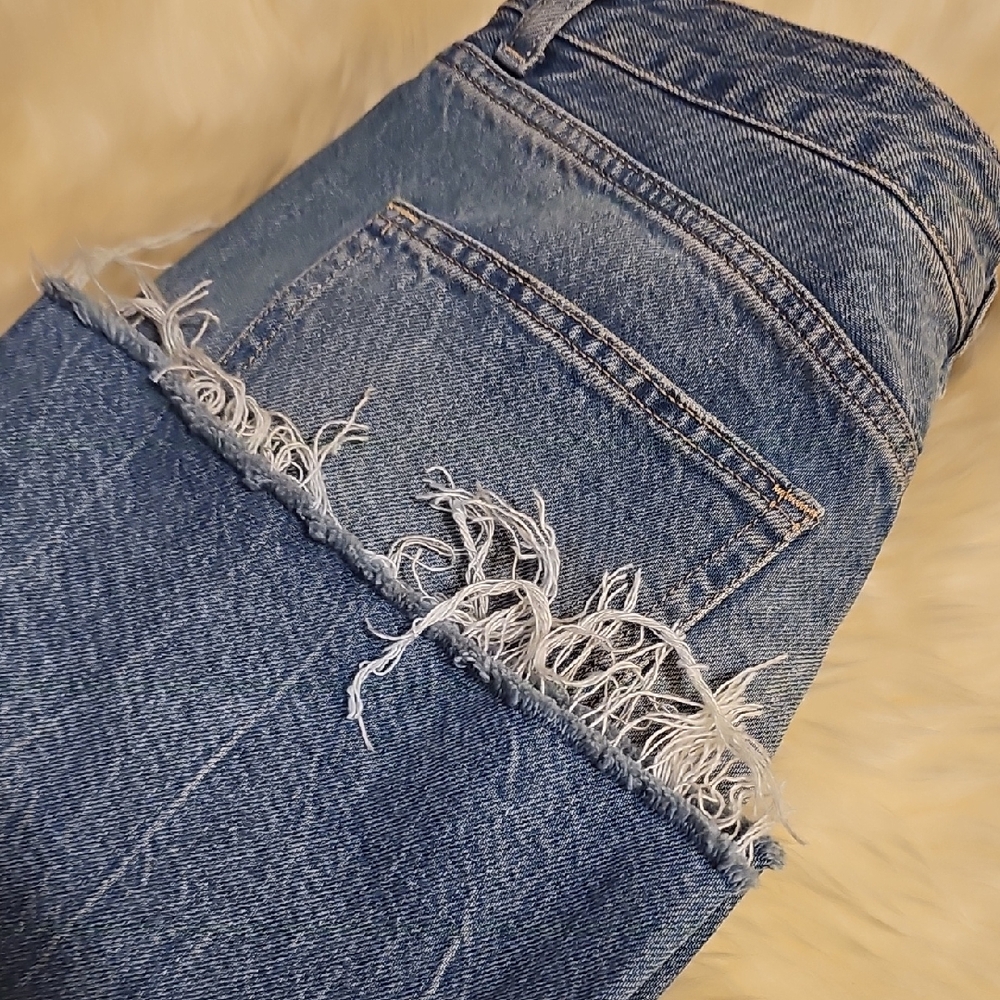Zara Blue Denim Jeans - Picture 5 of 14